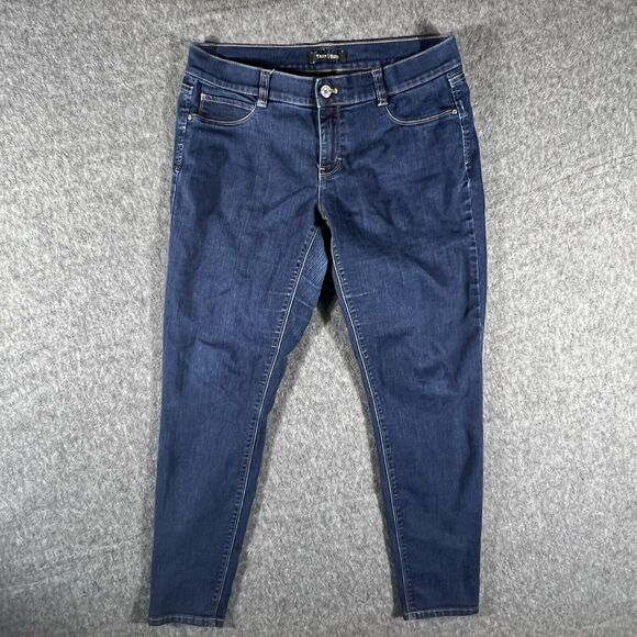 White House Black‎ Market Jeans Women’s Size Medium Skinny Leg - Picture 1 of 9